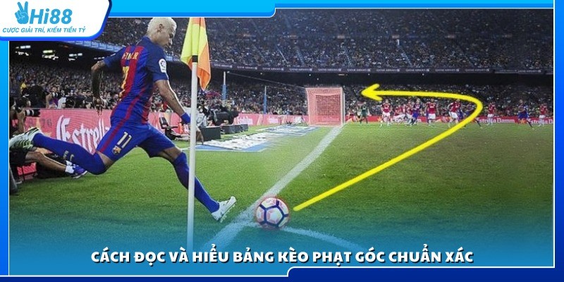 Mẹo đọc kèo phạt góc chính xác